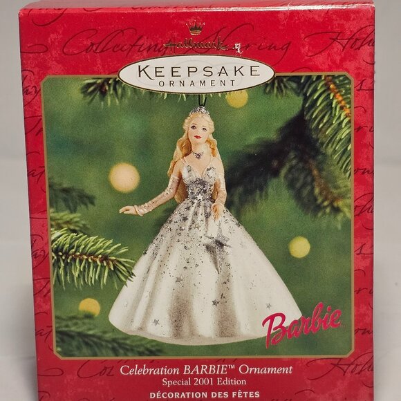 Hallmark Other - Hallmark Keepsake Celebration Barbie Ornament 2001